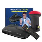 Kit receptor de tv vivensis vx10 sat hd + lnbf simples