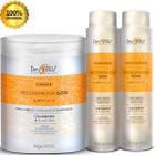 Kit Reconstrutor Creme Shampoo Condicionador Desirius 1,6L