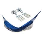 Kit Rede De Dormir Jeans + 1 Par De Ganchos Life - Redesdedormir.com