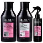 Kit Redken Acidic Color Gloss Sh 300ml+ Cond 300ml+ Leavein