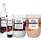 Kit redução de medida esfoliante apricot kit pimenta negra