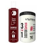 Kit Redutor De Volumes Lisstox + Shampoo Antiresíduo Juzy
