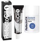 Kit Refectocil Tinta 1 Preto 15Ml + Oxidante 3% 10 Vol.100Ml