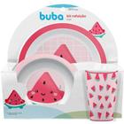 kit refeição frutti melancia da Buba 3 peças