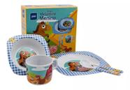 Jogo Para Refeição Infantil Safari Kit Bichinhos Mimo Style - Kit Refeição  Infantil - Magazine Luiza