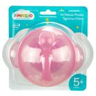 Kit Refeição Portátil Pimpolho Tigela Colher +6m Rosa 92091