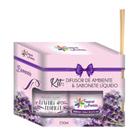 Kit Refil 1 Difusor E 1 Sabonete Líquido 250Ml Aroma Lavanda