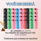 Kit Refil Cata Caca Saco Saquinho Coletor Lixo Coco Pet Cães Gatos Higiênico - Escolha Seu Kit