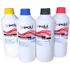 Kit Refil de Tinta Compatível 664 P/ L355 L375 L395 4 Cores - Evolut