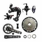 Kit Relação 12v 11x52 Completa Bicicleta Ltwoo + Cubo Cassete Disco 32 Furos C/ Blocagem 9 a 12v Viper