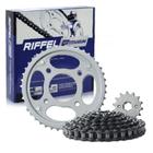 Kit relação cg 160 cargo/fan/titan/start riffel kit titanium