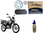 Kit Relação Tração Xtz 150 Crosser + Polímero Sintético 2015 A 2024