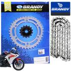 Kit Relação-Transmissão Honda Cbr 250 R Aço 1045 Brandy