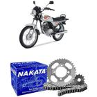 Kit Relação Transmissão Moto Sundown Hunter 125 2004 a 2008 - Nakata