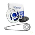 Kit Relação Transmissão Yamaha Fazer 150/factor 150 Aço 1045 NATION