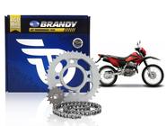 KIT Relação xr 250 Tornado(Todos os Anos) - AÇO 1045 Reforçada Brandy