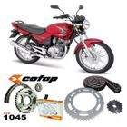 Kit Relação Yamaha Ybr 125 Coroa Pinhão Corrente 2004 Diante - COFAP