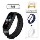 kit Relogio Digital Band M5 Smart Fit Saude + 2 Pulseiras