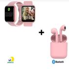 Kit Relogio Smartwatch Inteligente Y68 + Fone inPods 12 Bluetooth Bracelet