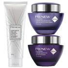 Kit Renew Platinum Dia + Noite + Gel De Limpeza 120G - Avon