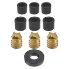 Kit reparo 4 vedacao 4 acionador 1/4 1 vedacao 3/8 mangueira manifold mastercool