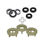 Kit Reparo Gaxeta Anel Raspador Lavadora Karcher Hd585 Unico