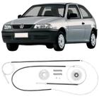 Kit Reparo Maquina De Vidro Elétrico Volkswagen Vw Gol G3 Para Portas Dianteiras Com Duas Roldanas