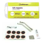 Kit Reparo Remendo Pneu Bike E 2 Espátulas Aço Elleven