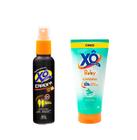 Kit repelente xô inseto icaridina 100ml - para toda familia