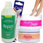 Kit Repos Amaciante Calos Cutículas Espátula 222 - Spa Pés