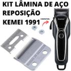 Kit Reposição Lâmina De Ferro Para Máquina Pet Profissional!