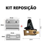 Kit Reposição Para Máquinas De Corte Lâmina De Aço + Botão!!