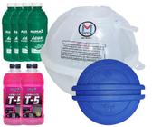 Kit reservatorio de agua radiador e tampa e aditivo e agua spacefox 1.6 2006 2007 2008 2009 2010 2011 2012 2013 - MARVINI