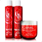 Kit Resgate Pós-Progressiva Vloss: Shampoo, Condicionador, Máscara