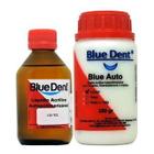 Kit Resina Acrílica Autopolimerizável 120ml + 250 gramas Incolor Blue Dent