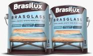 Kit Resina Brasglass Cristal 3,6L Brasilux