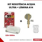 Kit Resistencia Acqua Ultra 6800w C/ Trava Do Diafragma A-14