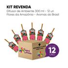 Kit Revenda Difusor Flores Da Amazonia 300 ml -12 UN