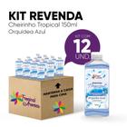 Kit Revenda Limpador Concentrrado Cheirinho Tropical Orquídea Azul- 150 ml