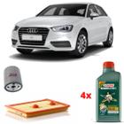 Kit Revisão Castrol 5w40 Audi A3 1.4 Tfsi Vw Golf 1.4 Tsi