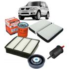 Kit Revisão Filtro Pajero TR4 Flex 2011 Polia Alternador