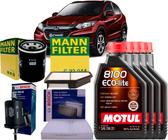 Kit Revisão Troca De Óleo 0w20 e Filtros Honda Hrv 1.8 16v 2015 2016 2017 2018 2020 2021