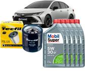 Kit Revisão Troca De Óleo 5w30 e Filtro Toyota Corolla Hybrid 1.8 e Corolla 2.0 16V 2020 2021 2022 2023 2024 2025