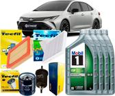 Kit Revisão Troca De Óleo 5w30 e Filtros Toyota Corolla Hybrid 1.8 16V 2020 2021 2022 2023 2024 2025