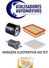 Kit revisao troca de oleo chevrolet agile com todos os filtros (oleo/ar/cabine/combustivel)-vox