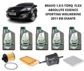 Kit revisao troca de oleo fiat bravo 1.8 2011 em diante - SELENIA