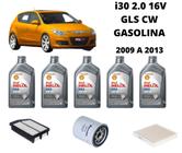 KIT REVISÃO TROCA DE OLEO HYUNDAI i30 2.0 2009 à 2013 SHELL