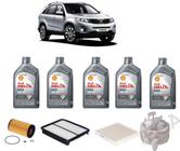 Kit revisão troca de oleo kia sorento 3.5 2014 em diante