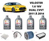 Kit revisão troca de oleo veloster 1.6 11 à 2014 c filt comb