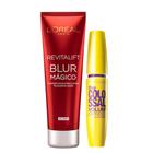 Kit Revitalift Blur L'Oréal Paris + The Colossal Volum' Express Maybelline